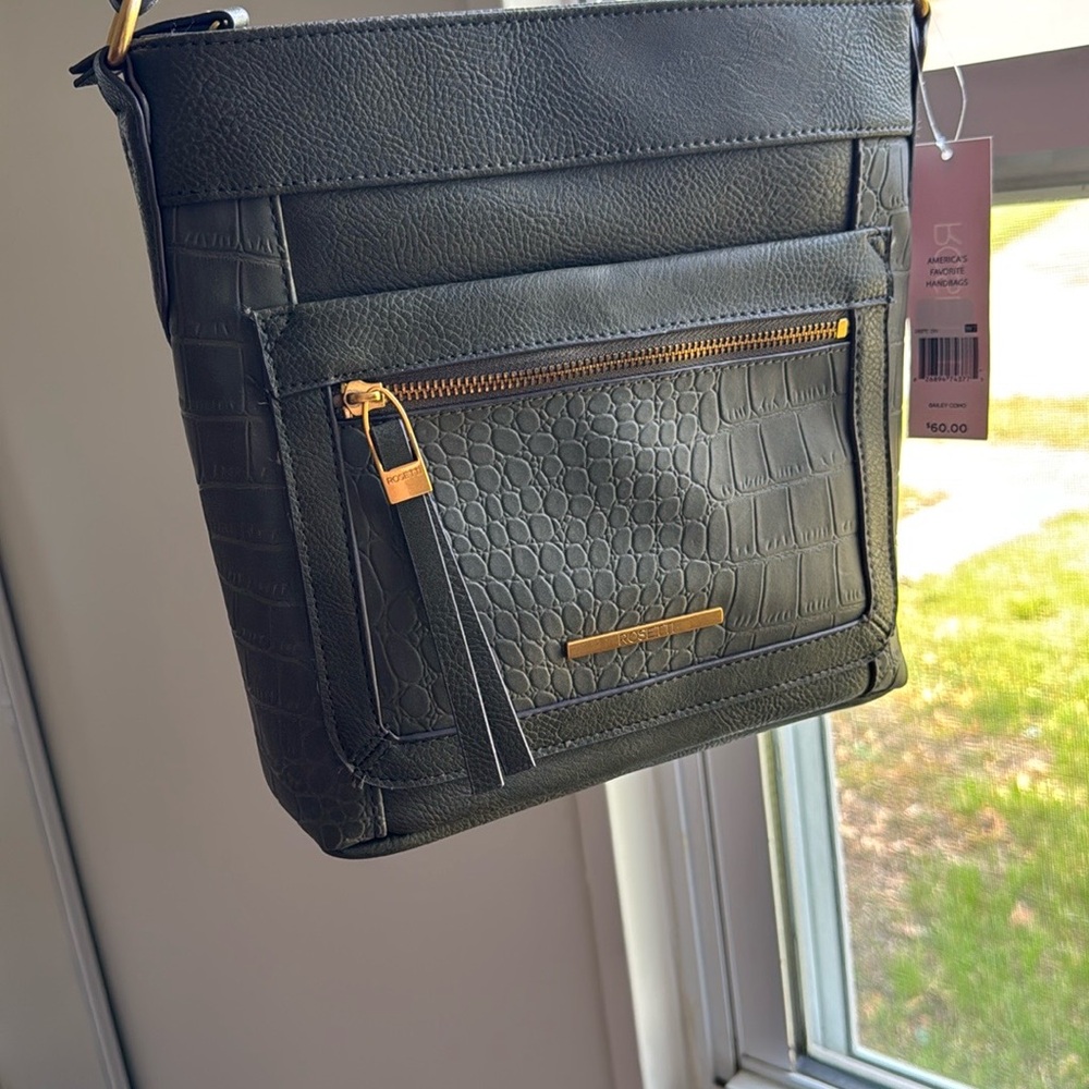 Rosetti Green Crossbody Bag